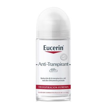 Deodorant antiperspirant roll-on cu protectie 48h Eucerin, 50 ml
