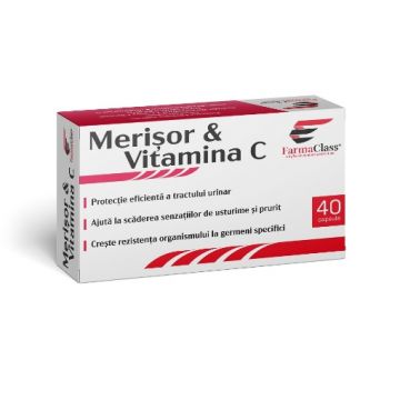 farma class merisor vitamina c ctx40 cps