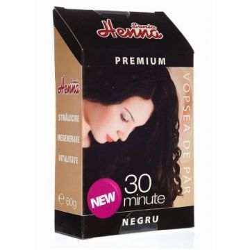 henna premium negru 60g