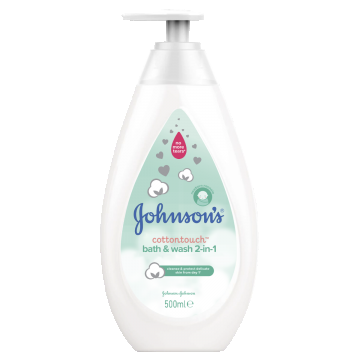 Lotiune pentru spalare Cotton Touch, 500 ml, Johnson&Johnson