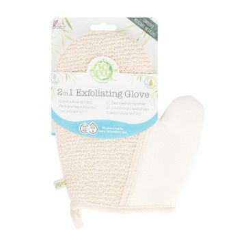 Manusa ecologica exfolianta pentru corp 2 in 1 cu doua fete, 1 bucata, So Eco