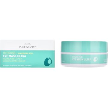 Plasturi hidrogel cu acid hialuronic pentru ochi, 30 bucati, Puca Pure&Care