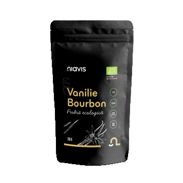 Pulbere bio de vanilie Bourbon, 20g, Niavis