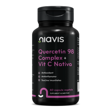 Quercetin 98 Complex + Vitamina C, 60 capsule, Niavis