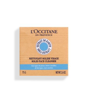 Sapun demachiant cu unt de Shea, 75g, L'Occitane