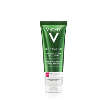 Serum de curatare exfoliant pentru ten gras Normaderm Vichy, 125 ml