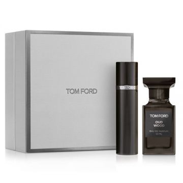 Set cadou Tom Ford Oud Wood (Concentratie: Apa de Parfum, Gramaj: 50 ml + 10 ml)