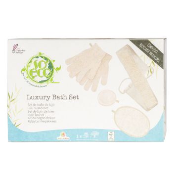 Set ecologic pentru fata si corp Luxury Bath, 1 bucata, So Eco