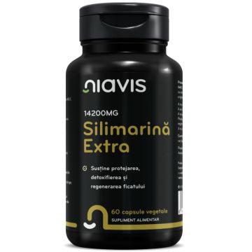 Silimarina Extra 14200 mg, 60 capsule, Niavis