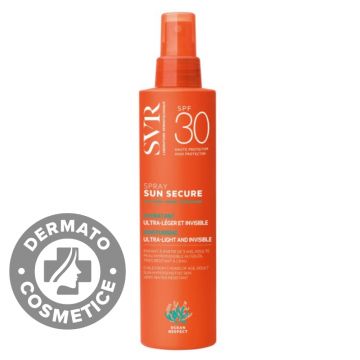 Spray hidratant cu SPF 30 Sun Secure, 200ml, SVR