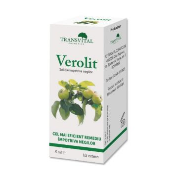 Verolit solutie impotriva negilor - 5ml Transvital