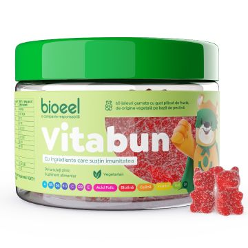 Vitabun, 60 jeleuri gumate, Bioeel Vitabun, 60 jeleuri gumate, Bioeel