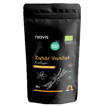 Zahar vanilat ecologic, 100g, Niavis