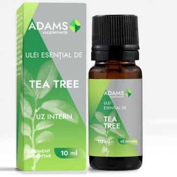 adams vision ulei esential de tea tree arbore de ceai 10ml