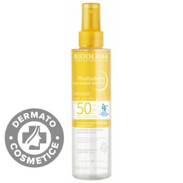 Apa de protectie solara antioxidanta SPF50 Photoderm Anti-OX, 200ml, Bioderma