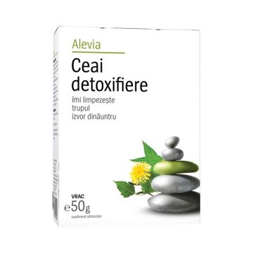 Ceai detoxifiere, 50g, Alevia