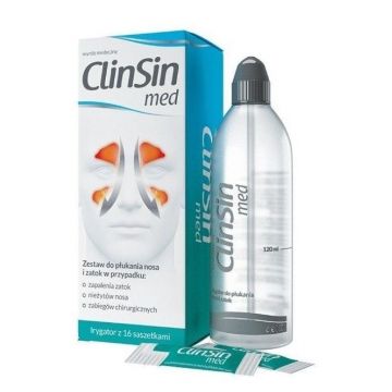 Clinsin Med, 16 plicuri + irigator, Zdrovit