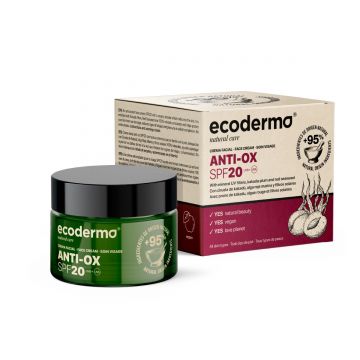Crema antioxidanta cu SPF20, 50ml, Ecoderma
