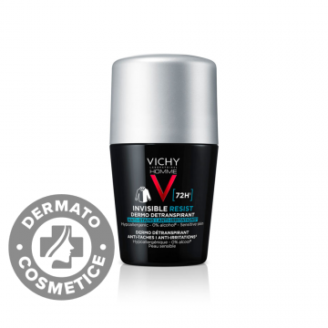 Deodorant Roll-on Invisible Resist 72h Homme, 50ml, Vichy