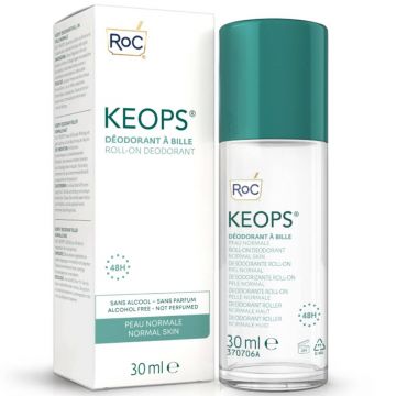Deodorant roll-on pentru piele normala Keops, 30ml, Roc