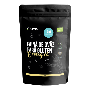 Faina de ovaz fara gluten, 250g, Niavis