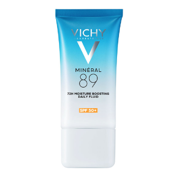 Fluid hidratant 72H cu acid hialuronic Mineral 89, SPF50+, 50 ml, Vichy