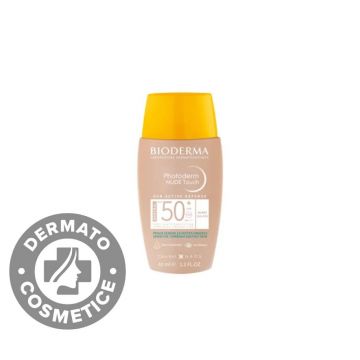 Fluid Nude Touch Mineral Auriu cu SPF50+ Photoderm, 40ml, Bioderma