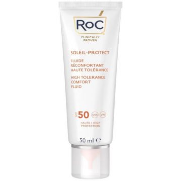 Fluid reconfortant cu SPF 50 Soleil Protect, 50ml, Roc