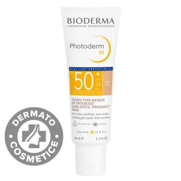 Fotoprotectie colorata SPF 50+ Photoderm M, 40ml, Bioderma