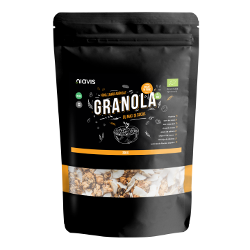 Granola Eco cu nuci si cocos, 200 g, Niavis