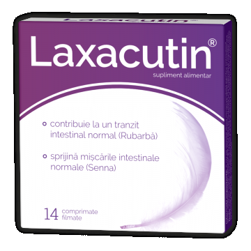 Laxacutin, 14 comprimate, Zdrovit