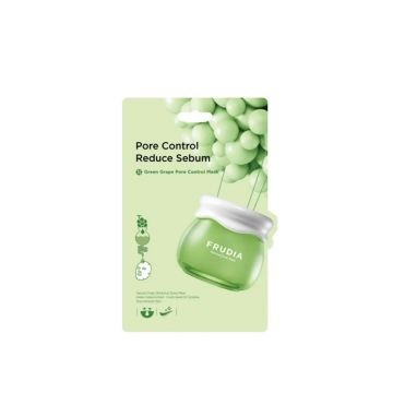 Masca de fata pentru controlul porilor cu struguri verzi, 20ml, Frudia