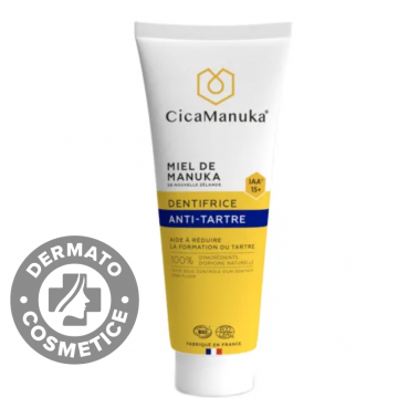 Pasta de dinti anti-tartru cu miere de Manuka IAA15+, 75ml, CicaManuka