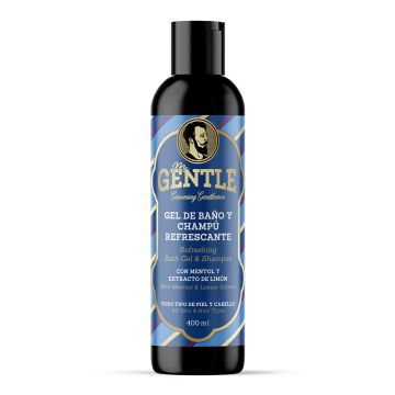 Sampon si gel de dus revigorant, 400ml, Mr. Gentle