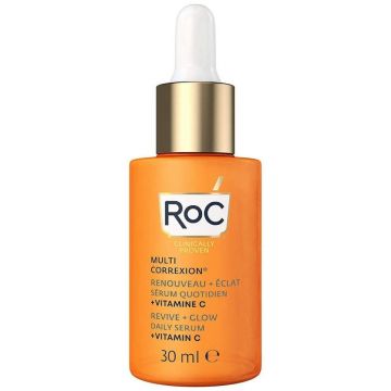 Ser zilnic cu vitamina C Multi Correxion Revive + Glow, 30ml, Roc