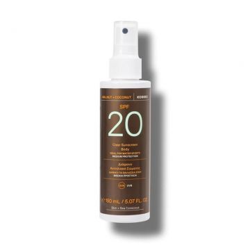 Ulei de corp si fata cu SPF 20 Walnut & Coconut Sun, 150ml, Korres