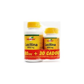 Walmark Lecitina 1200mg x 80 gelule + Lecitina 1200mg x 30 gelule OFERTA