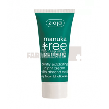 Ziaja Crema de noapte cu frunze de manuka pentru ten gras - mixt 50 ml