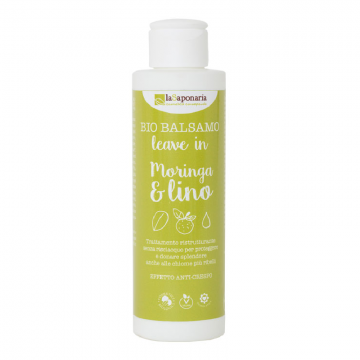 Balsam bio restructurant si iluminator, 150ml, La Saponaria