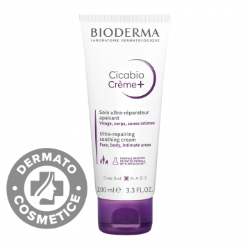 Crema hidratanta Cicabio Creme +, 100ml, Bioderma