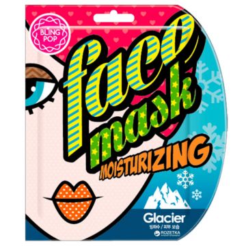 Masca tip servetel pentru hidratare, 25ml, Blingpop