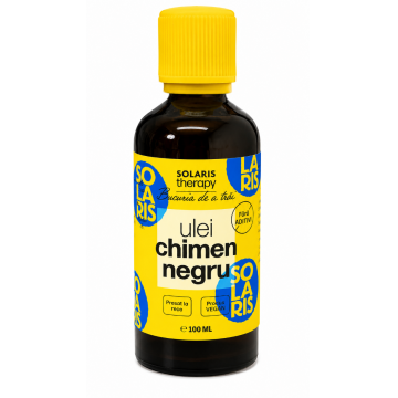 Ulei din chimen negru (negrilica) presat la rece, 100ml, Solaris
