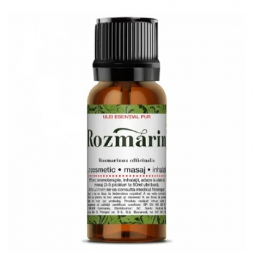 Ulei esential de Rozmarin, 10 ml, Steaua Divina