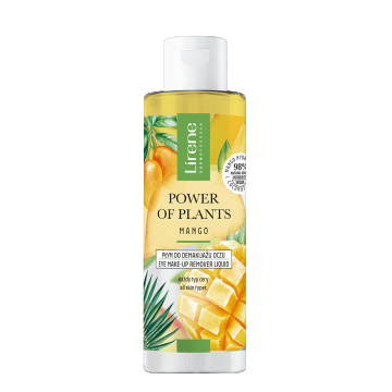 Lichid demachiant pentru zona ochilor Power of Plants Mango, 145ml, Lirene