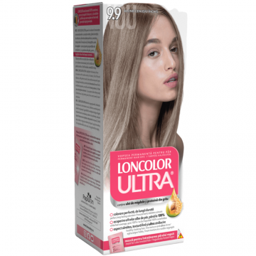 Vopsea de par permanenta Ultra Nr. 9.9, 110ml, Loncolor Vopsea de par permanenta Ultra Nr. 9.9, 110ml, Loncolor