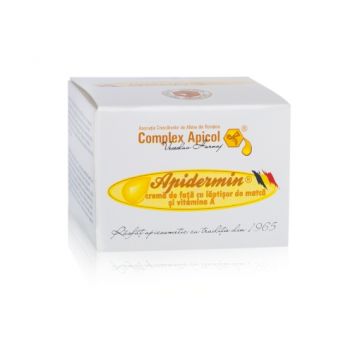 Apidermin crema de fata cu laptisor de matca - 30ml Complexul Apicol