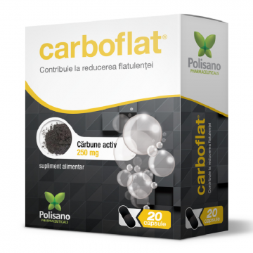 Carboflat, 20 capsule, Polisano