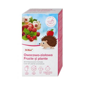 Dr. Max Ceai din fructe pentru copii, 20 plicuri