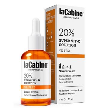 Ser-crema 20% Super Vitamina C Monoactives La Cabine, 30 ml Ser-crema 20% Super Vitamina C Monoactives La Cabine, 30 ml