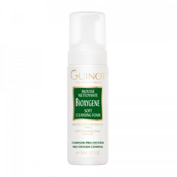 Spuma de curatare cu efect de oxigenare Guinot Bioxygene Mousse, 150 ml